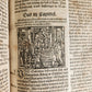 1597 BIBLE in GERMAN ILLUSTRATED by Bocksberger & J. Amman antique PIGSKIN FOLIO