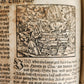 1597 BIBLE in GERMAN ILLUSTRATED by Bocksberger & J. Amman antique PIGSKIN FOLIO