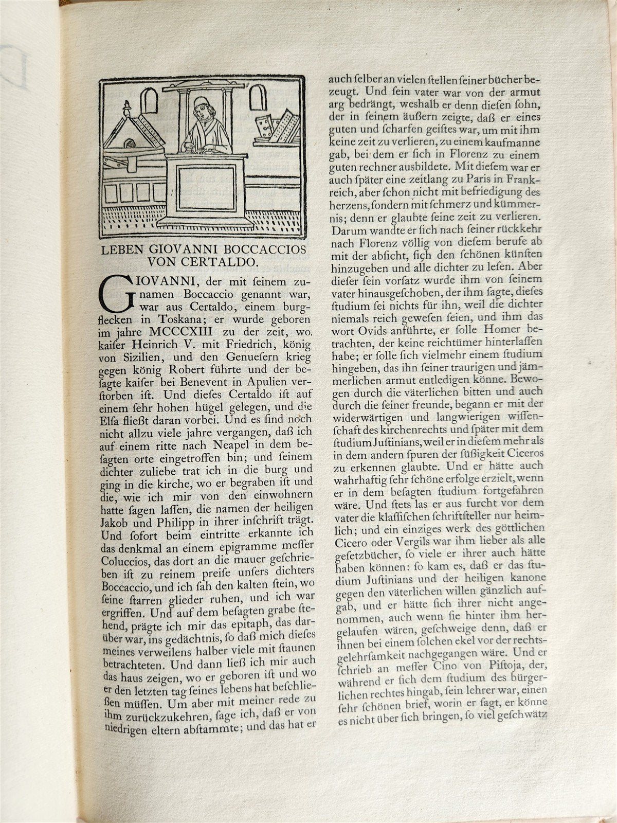 1912 DECAMERON in GERMAN by BOCCACCHIO antique LTD EDITION ILLUSTRATED FOLIO
