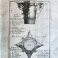 1759 ARCHITECTURE FULLY ILLUSTRATED by d'AVILER antique VIGNOLA MICHELANGELO