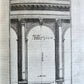1759 ARCHITECTURE FULLY ILLUSTRATED by d'AVILER antique VIGNOLA MICHELANGELO