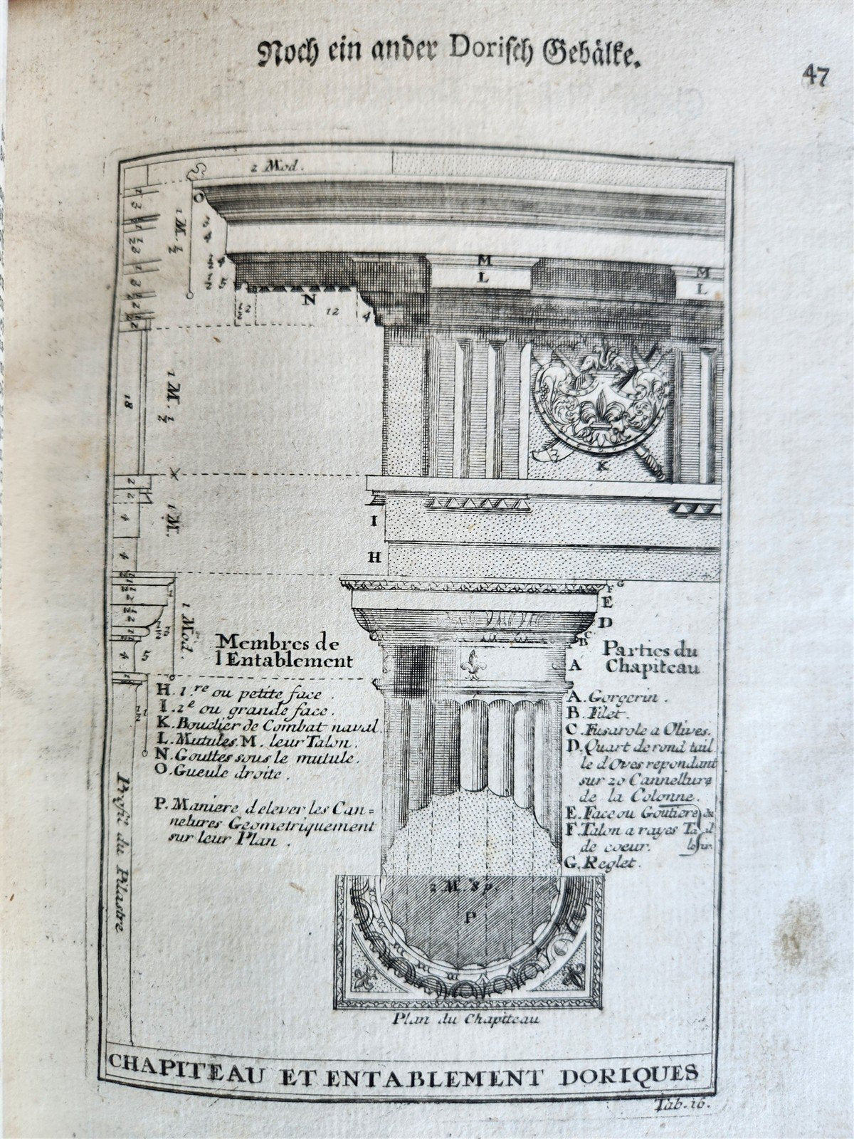 1759 ARCHITECTURE FULLY ILLUSTRATED by d'AVILER antique VIGNOLA MICHELANGELO