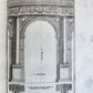 1759 ARCHITECTURE FULLY ILLUSTRATED by d'AVILER antique VIGNOLA MICHELANGELO