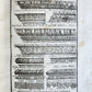 1759 ARCHITECTURE FULLY ILLUSTRATED by d'AVILER antique VIGNOLA MICHELANGELO