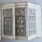 1759 ARCHITECTURE FULLY ILLUSTRATED by d'AVILER antique VIGNOLA MICHELANGELO