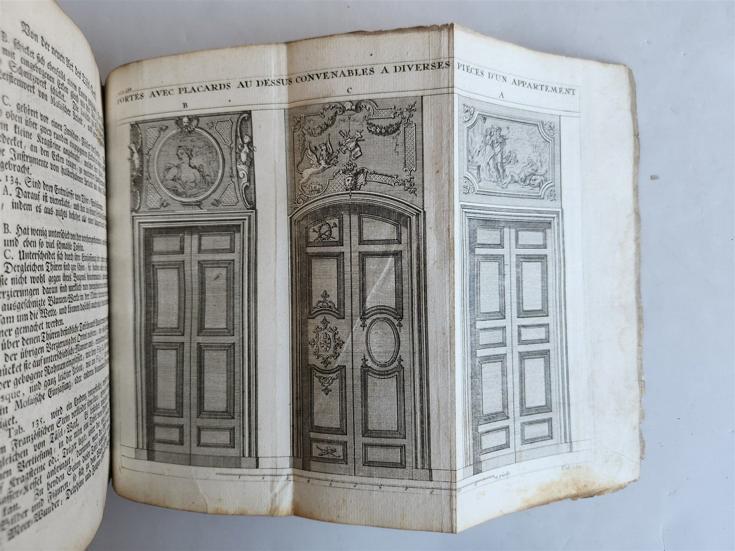 1759 ARCHITECTURE FULLY ILLUSTRATED by d'AVILER antique VIGNOLA MICHELANGELO