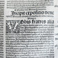 1515 POST-INCUNABULA SERMONS by Bernardus Clarevallensis antique 16th CENTURY