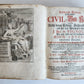 1747 ARCHITECTURE FULLY ILLUSTRATED by d'AVILER antique VIGNOLA MICHELANGELO