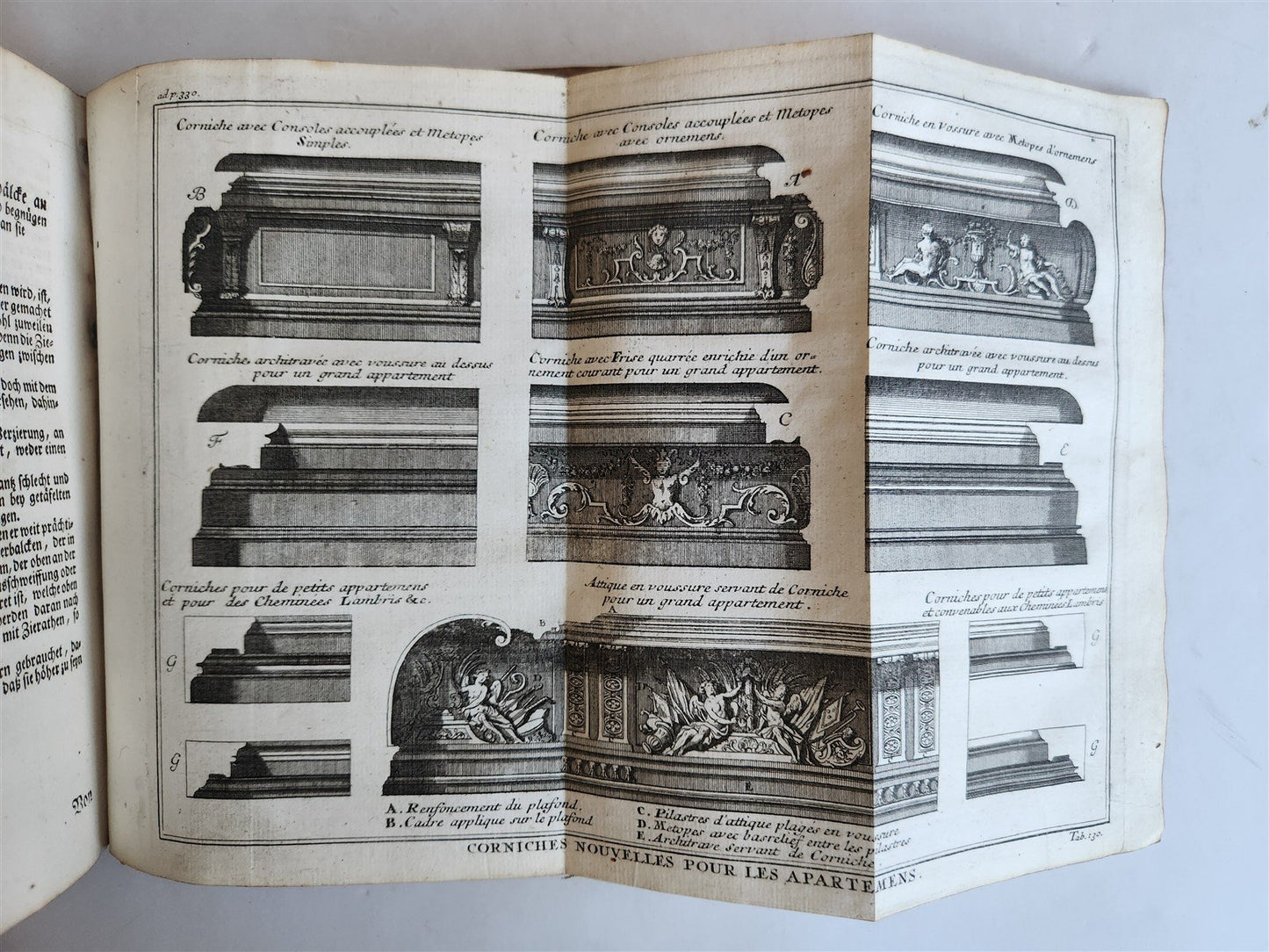 1747 ARCHITECTURE FULLY ILLUSTRATED by d'AVILER antique VIGNOLA MICHELANGELO