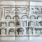 1747 ARCHITECTURE FULLY ILLUSTRATED by d'AVILER antique VIGNOLA MICHELANGELO