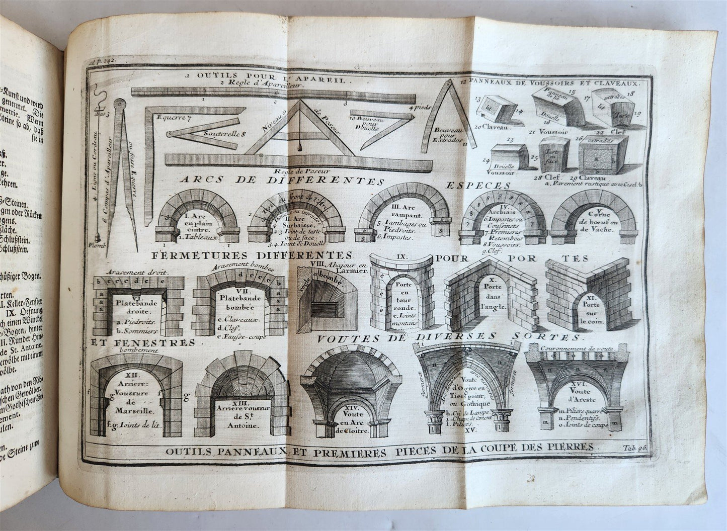 1747 ARCHITECTURE FULLY ILLUSTRATED by d'AVILER antique VIGNOLA MICHELANGELO