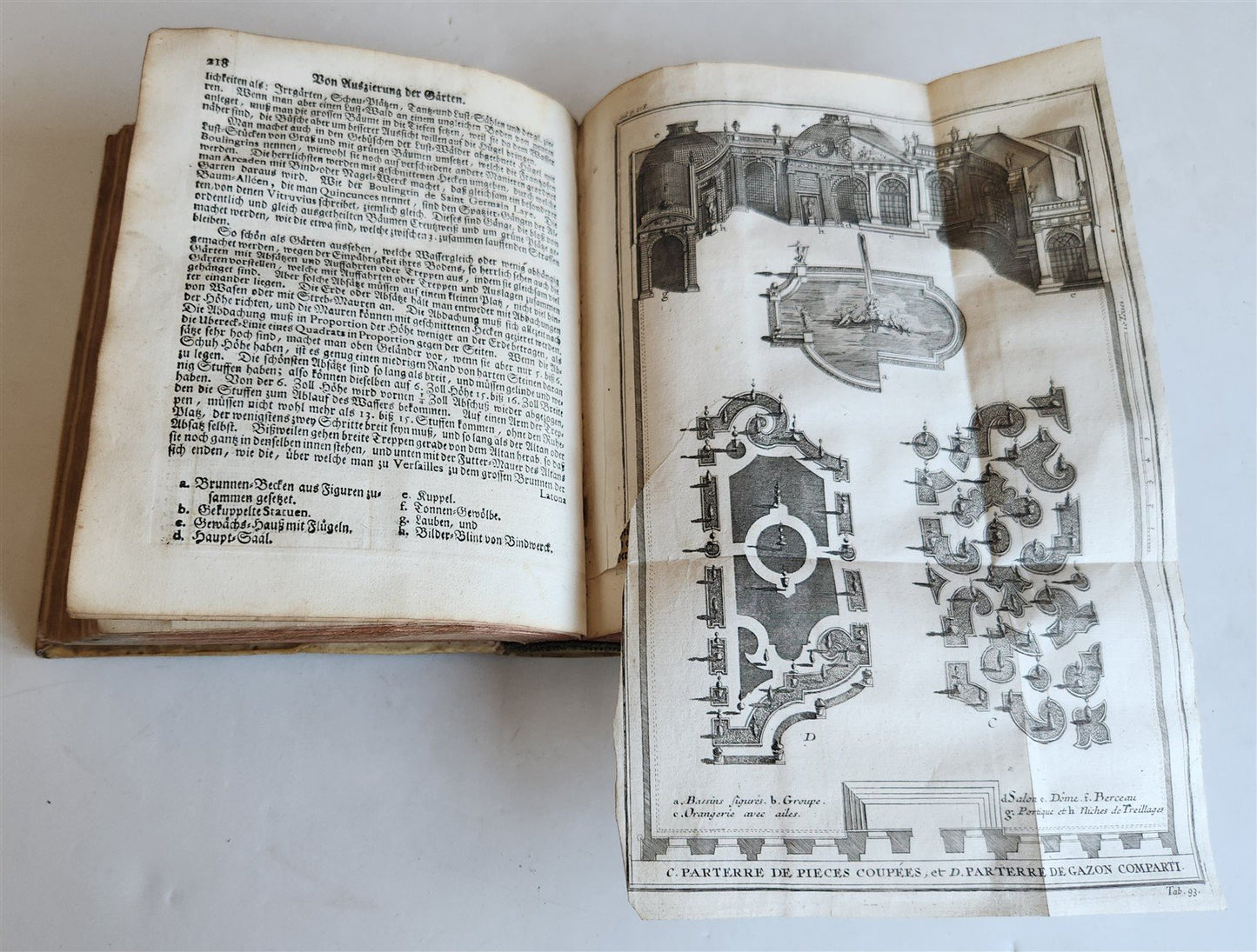 1747 ARCHITECTURE FULLY ILLUSTRATED by d'AVILER antique VIGNOLA MICHELANGELO