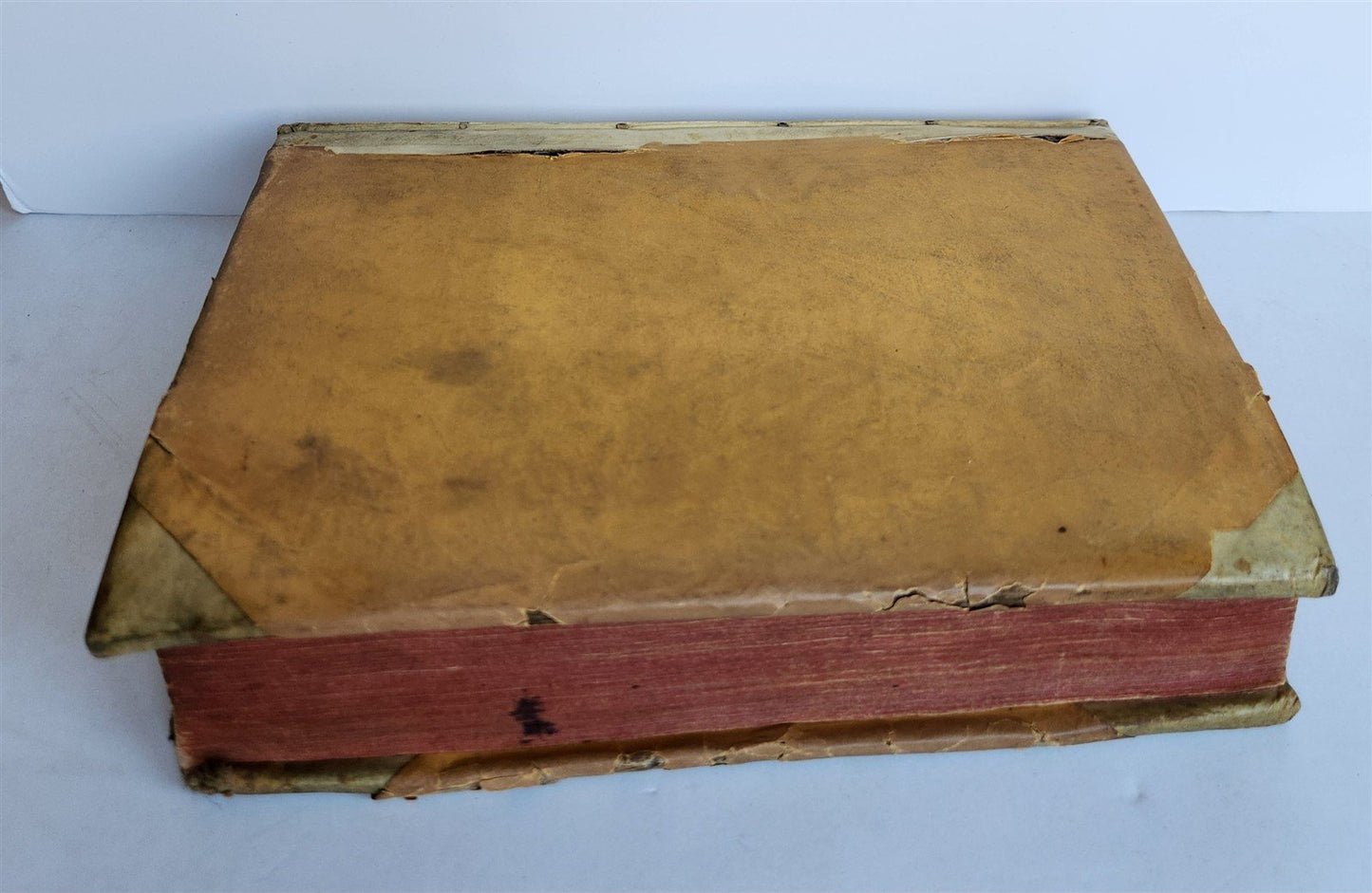 1580 GREEK LANGUAGE TREATISE VELLUM BINDING antique 16th CENTURY