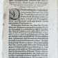 1590 THEOLOGY SIGNED by AUTHOR PIGSKIN over WOOD BINDING antique 16th CENTURY
