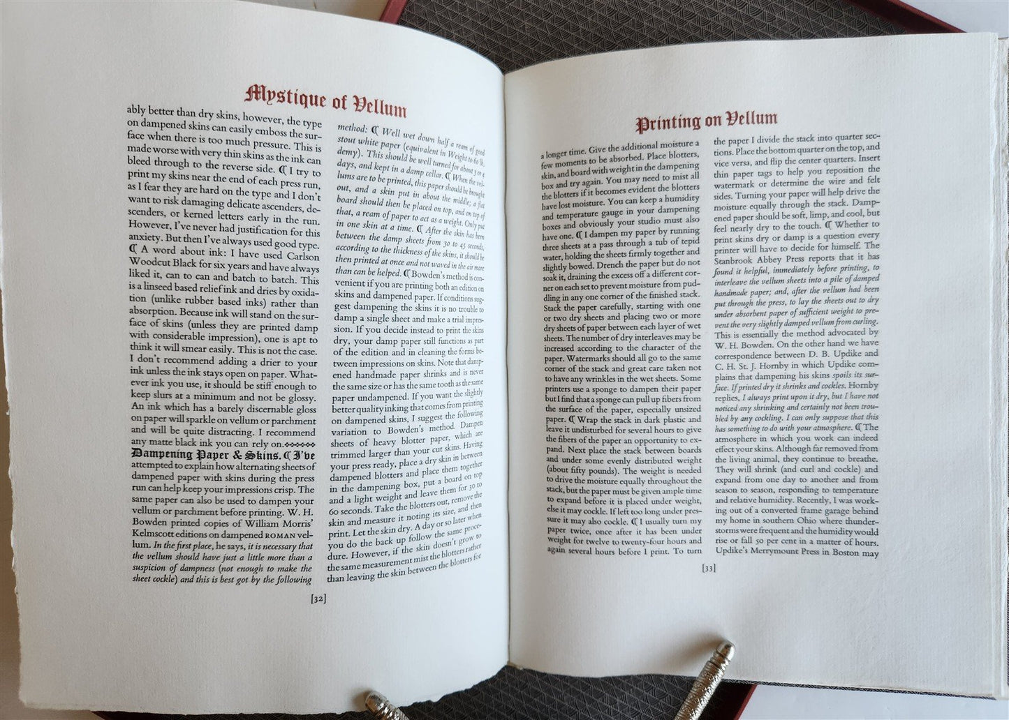 1984 Mystique of Vellum LIMITED EDITION NUMBERED COPY
