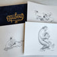 1982 L'Oeuvre Secrète EROTIC DRAWINGS by Albert Dubout