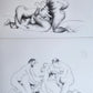 1982 L'Oeuvre Secrète EROTIC DRAWINGS by Albert Dubout