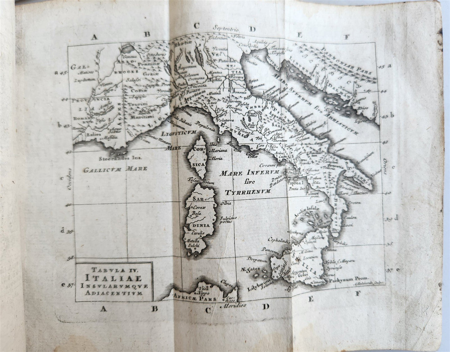 1751 De vita excellentium imperatorum by C. NEPOS antique ILLUSTRATED w/ MAPS