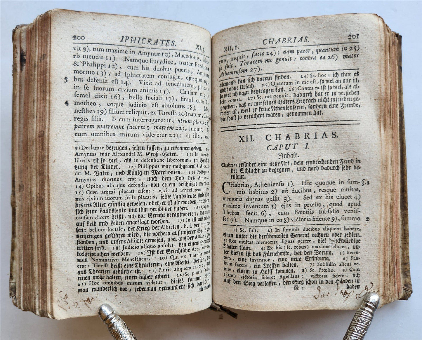 1751 De vita excellentium imperatorum by C. NEPOS antique ILLUSTRATED w/ MAPS