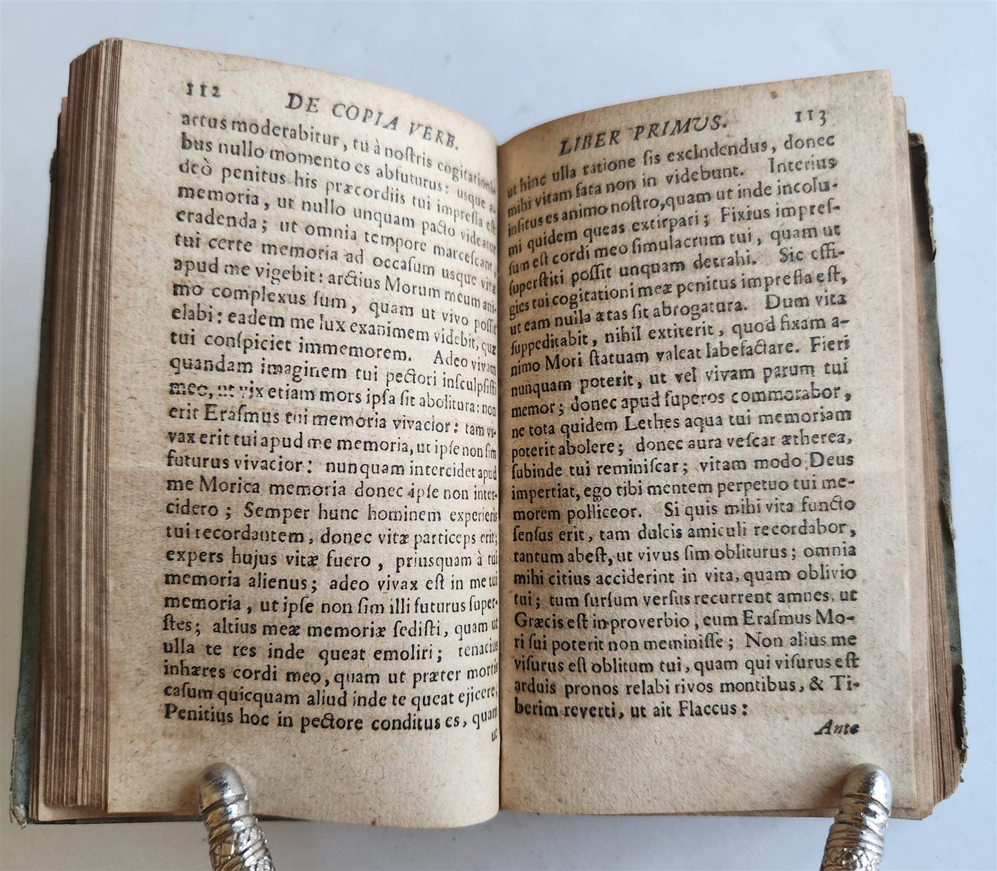 1715 ERASMUS Verborum ac rerum copia libri II antique