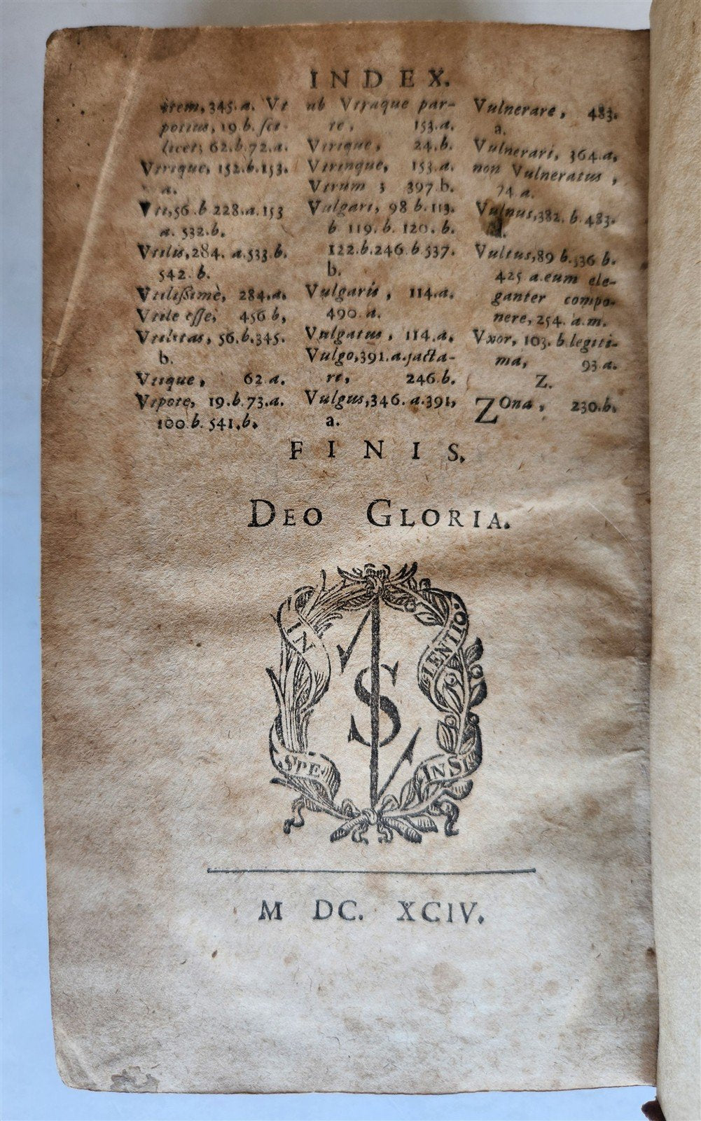 1694 HISTORY Herodiani historiarum by Baltasare Scheidio antique