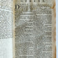 1733 BIBLE in FRENCH Old and New Testament DECORATIVE BINDING antique