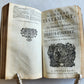 1733 BIBLE in FRENCH Old and New Testament DECORATIVE BINDING antique