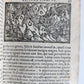 1557 DESCRIPTION of NORTHERN PEOPLE by O. MAGNUS antique ILLUSTRATED SCANDINAVIA