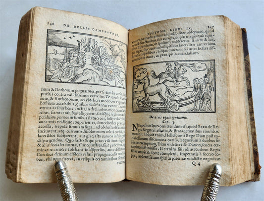1557 DESCRIPTION of NORTHERN PEOPLE by O. MAGNUS antique ILLUSTRATED SCANDINAVIA