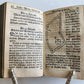 1712 GEOMETRY ILLUSTRATED antique in GERMAN vellum bound