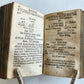 1712 GEOMETRY ILLUSTRATED antique in GERMAN vellum bound