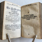 1712 GEOMETRY ILLUSTRATED antique in GERMAN vellum bound
