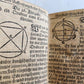 1712 GEOMETRY ILLUSTRATED antique in GERMAN vellum bound