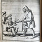 1731 ILLUSTRATED IN PRAISE of FOLLY by Erasmus of Rotterdam antique