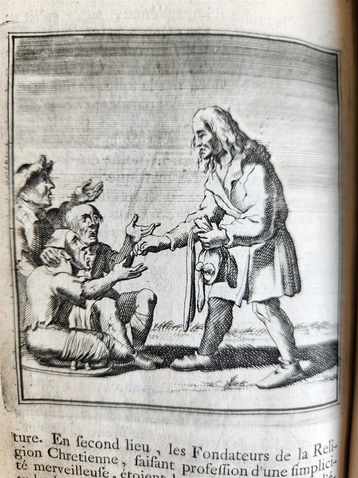 1731 ILLUSTRATED IN PRAISE of FOLLY by Erasmus of Rotterdam antique