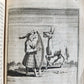 1731 ILLUSTRATED IN PRAISE of FOLLY by Erasmus of Rotterdam antique
