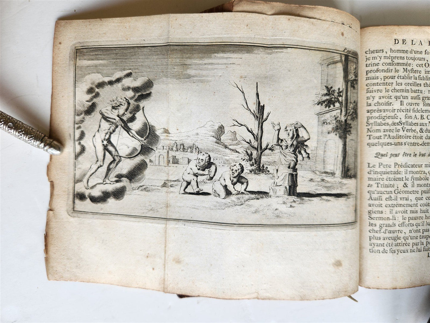 1731 ILLUSTRATED IN PRAISE of FOLLY by Erasmus of Rotterdam antique