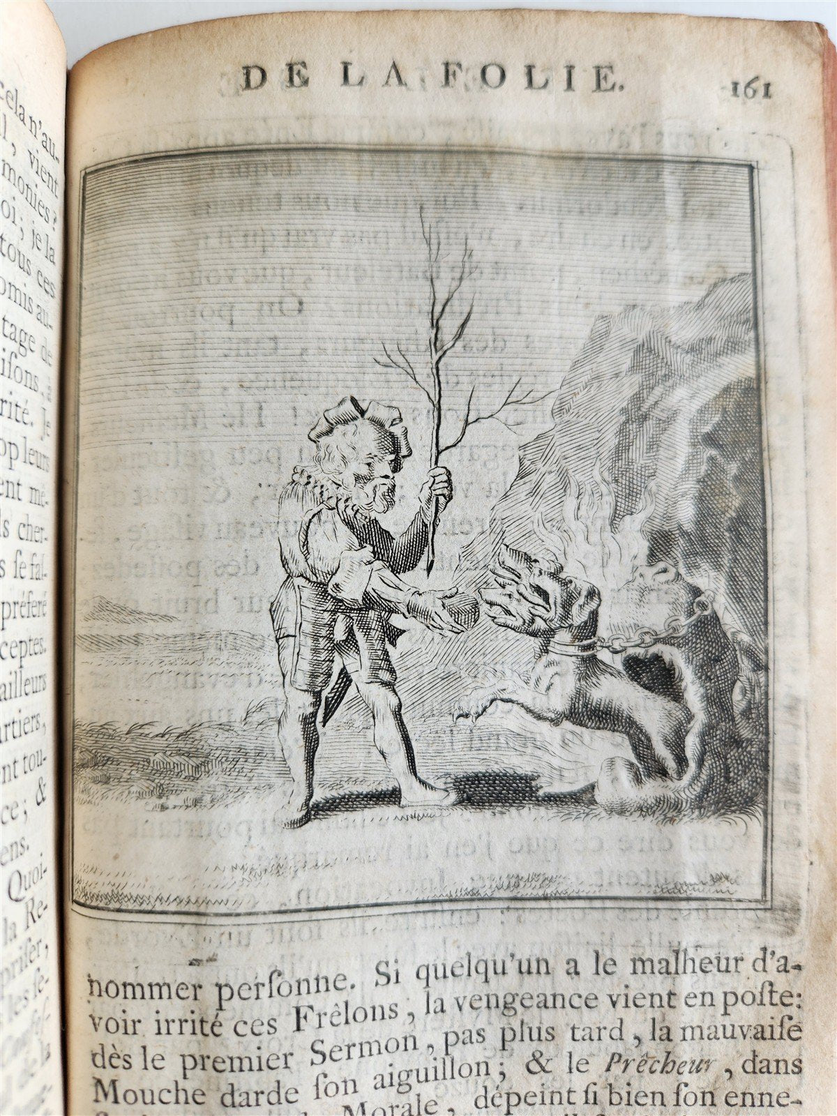1731 ILLUSTRATED IN PRAISE of FOLLY by Erasmus of Rotterdam antique