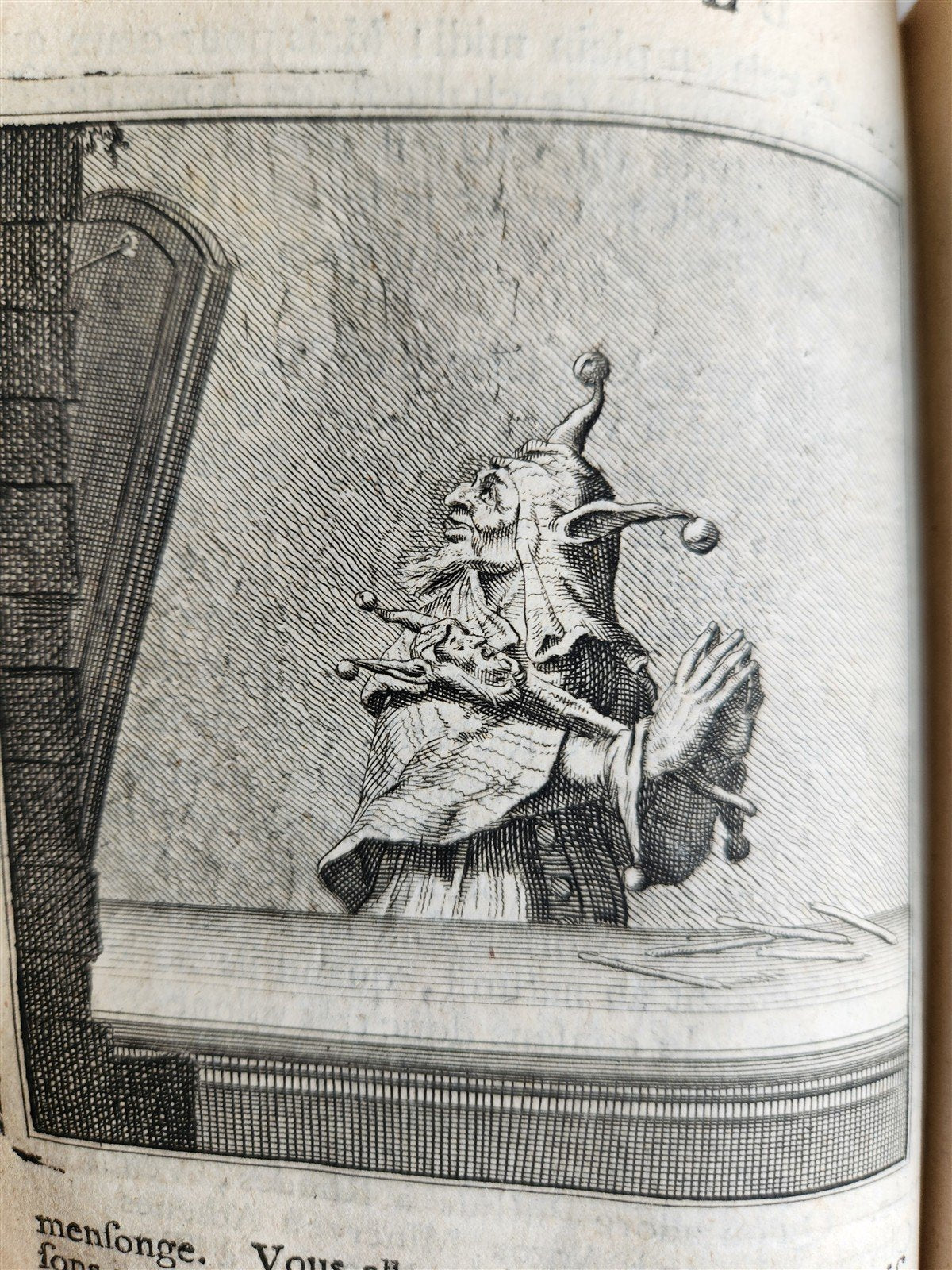 1731 ILLUSTRATED IN PRAISE of FOLLY by Erasmus of Rotterdam antique
