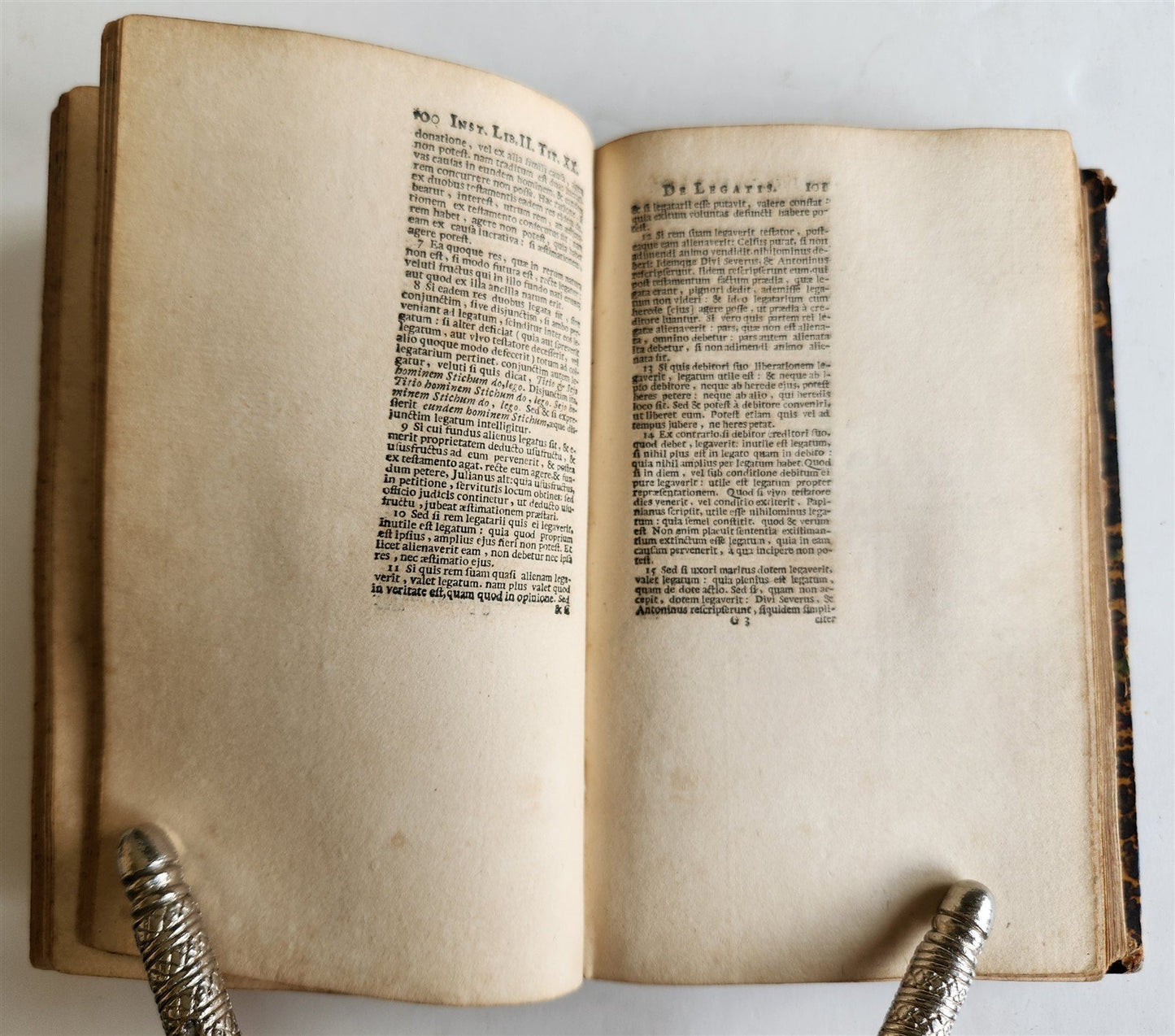 1678 JUSTINIAN LAW BOOK Sacratissimi principis, institutionum antique