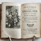 1716 GEOMETRY by LE CLERC antique ILLUSTRATED w/ 45 ENGRAVINGS