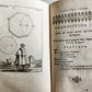 1716 GEOMETRY by LE CLERC antique ILLUSTRATED w/ 45 ENGRAVINGS
