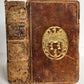 1581 LAW BOOK DIGESTORUM Corpus iuris civilis antique HERALDIC BINDING