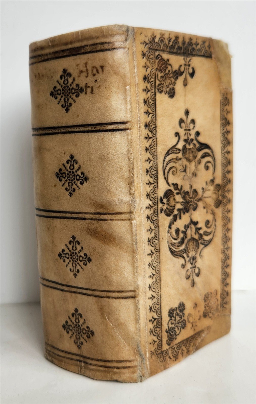 1631 GERMAN HISTORY antique STUNNING VELLUM BINDING Hanseatic cities Cologne