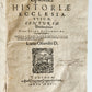 1603 ECCLESIASTICAL HISTORY by LUCAS OSIANDER antique DATED VELLUM BINDING