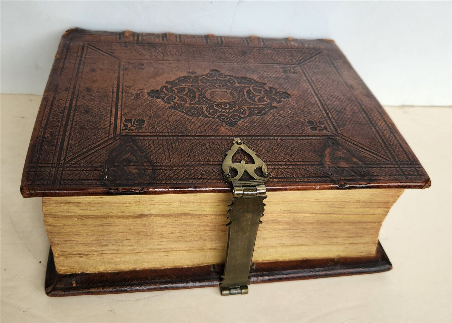 1786 BIBLE in DUTCH antique OLD & NEW TESTAMENT