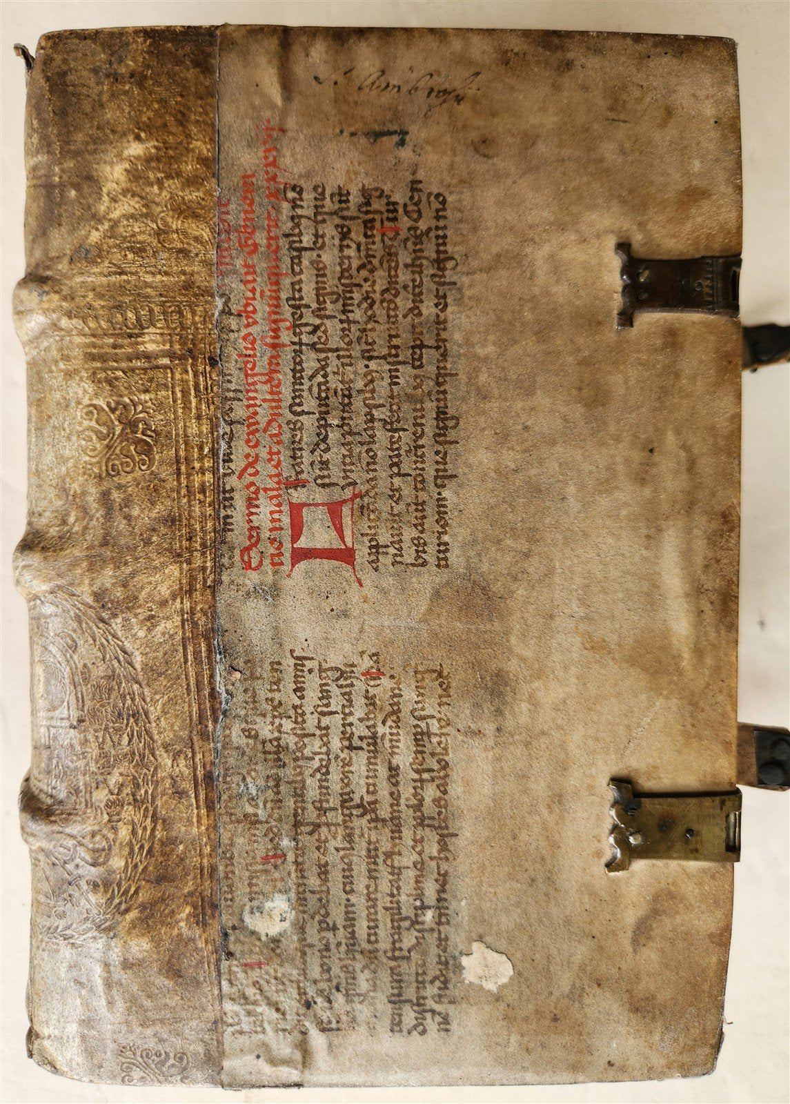 1506 POST-INCUNABULA ST.AMBROSE of MILAN antique OMNIA OPERA v. III