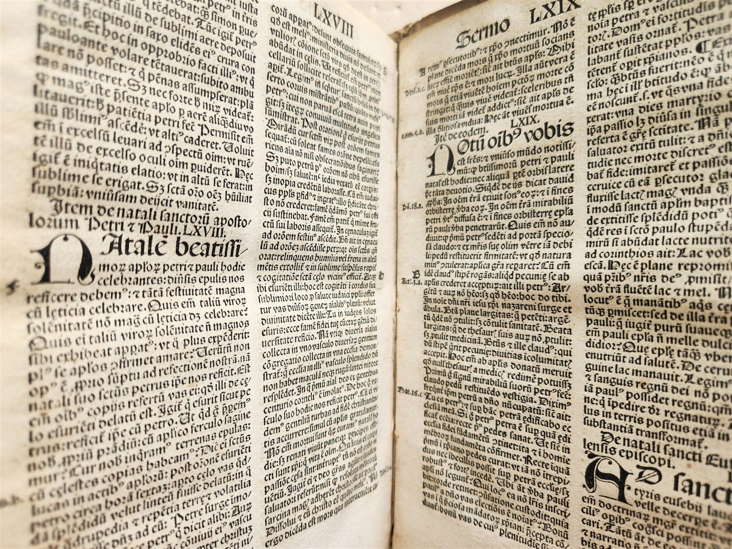 1506 POST-INCUNABULA ST.AMBROSE of MILAN antique OMNIA OPERA v. III
