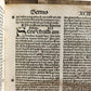 1506 POST-INCUNABULA ST.AMBROSE of MILAN antique OMNIA OPERA v. III
