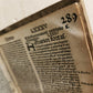 1506 POST-INCUNABULA ST.AMBROSE of MILAN antique OMNIA OPERA v. III